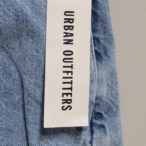 Urban Outfitters NWT Denim Pleated Mini Skort Size 28. - Picture 6 of 16